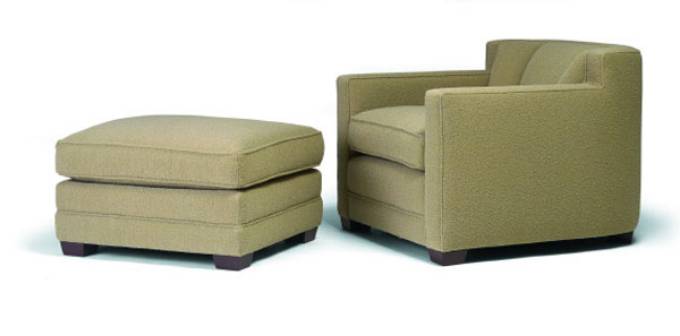 Picture of COMSTOCK CHAIR & OTTOMAN