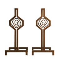 Picture of GOCCIA ANDIRONS