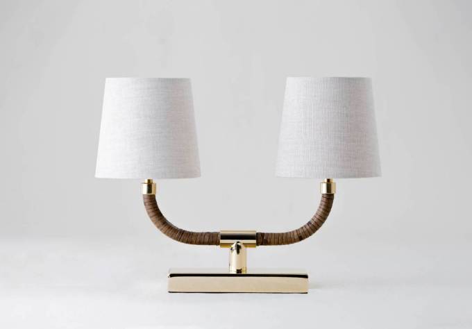 Picture of HOLDEN DOUBLE LIGHT DESK LAMP