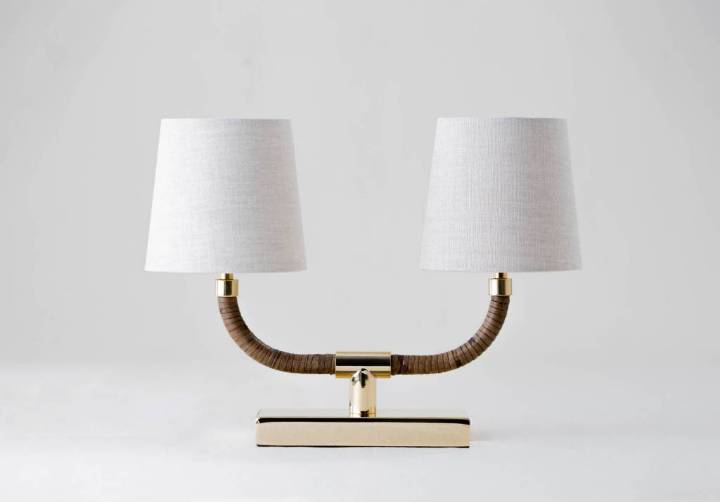 Picture of HOLDEN DOUBLE LIGHT DESK LAMP