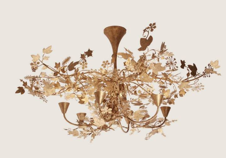 Picture of IVY SHADOW CEILING LIGHT LARGE WITH FLUTE