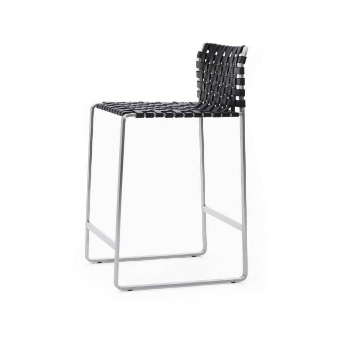 Picture of LOW WOVEN BACK COUNTER  STOOL
