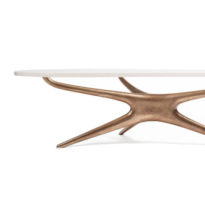 Picture of CAST SCULPTED COFFEE TABLE