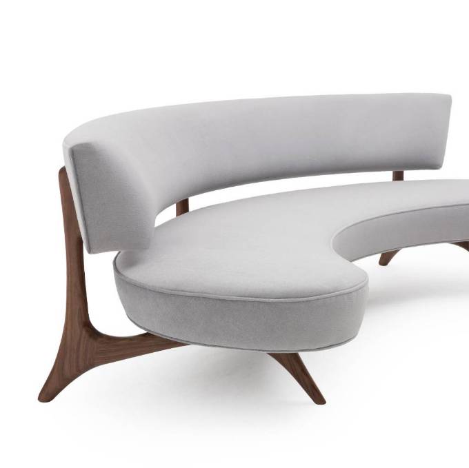 Picture of FLOATING CURVED SOFA