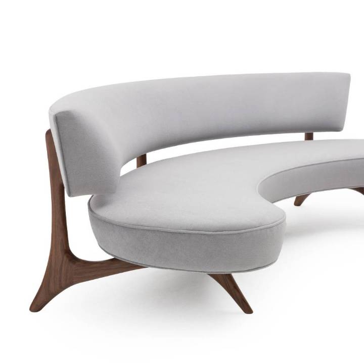 Picture of FLOATING CURVED SOFA