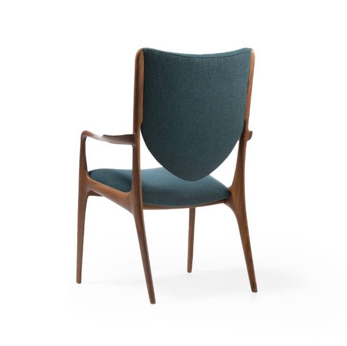 Picture of SHIELD BACK DINING ARM CHAIR