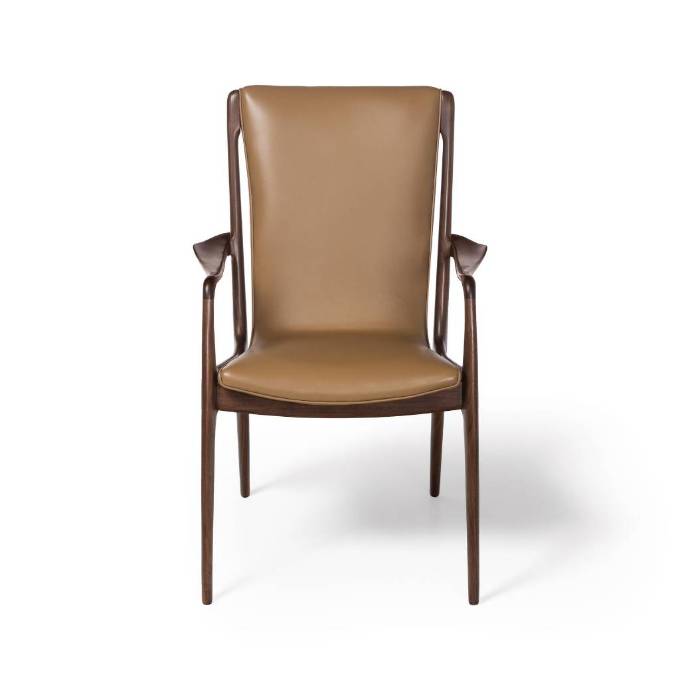 Picture of SCULPTED SLING DINING ARM CHAIR