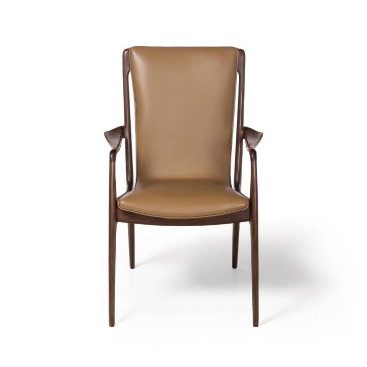 Picture of SCULPTED SLING DINING ARM CHAIR