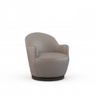 Picture of RAE LEATHER SWIVEL CHAIR