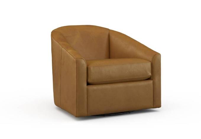Picture of TARA LEATHER SWIVEL CHAIR