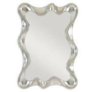 Picture of SCALLOPED MIRROR - SILVER