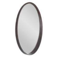 Picture of OVAL ORBIT MIRROR - WALNUT
