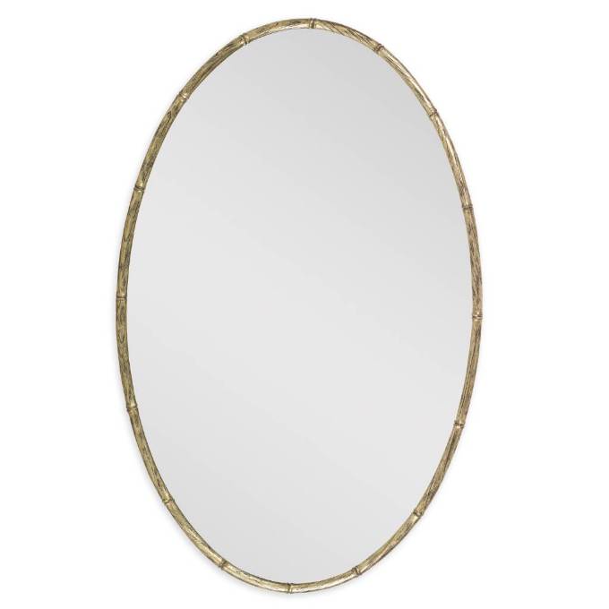 Picture of BAMBOO OVAL MIRROR