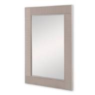 Picture of REEDED MIRROR - LINEN