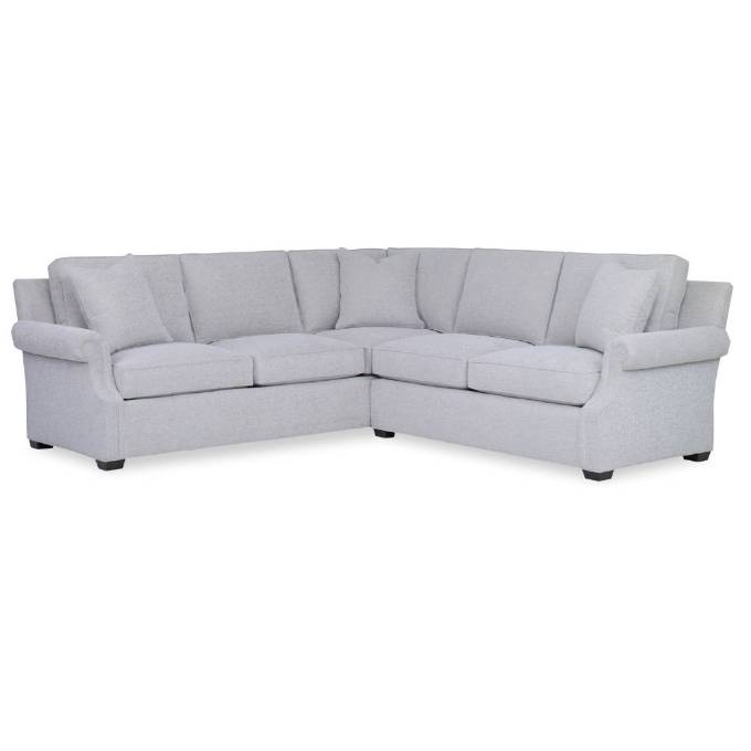 Picture of CUSTOM VALUE SECTIONAL - SLOPED ROLL ARM
