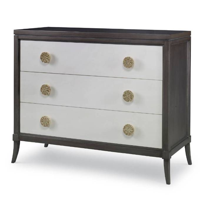 Picture of CASSIA CHEST - GREY / LINEN