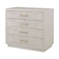 Picture of SHAGREEN PYRAMID CHEST - LINEN