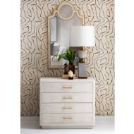 Picture of SHAGREEN PYRAMID CHEST - LINEN
