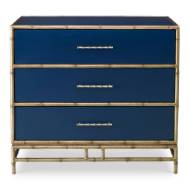 Picture of CHINOISERIE CHEST - CADET BLUE