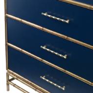 Picture of CHINOISERIE CHEST - CADET BLUE