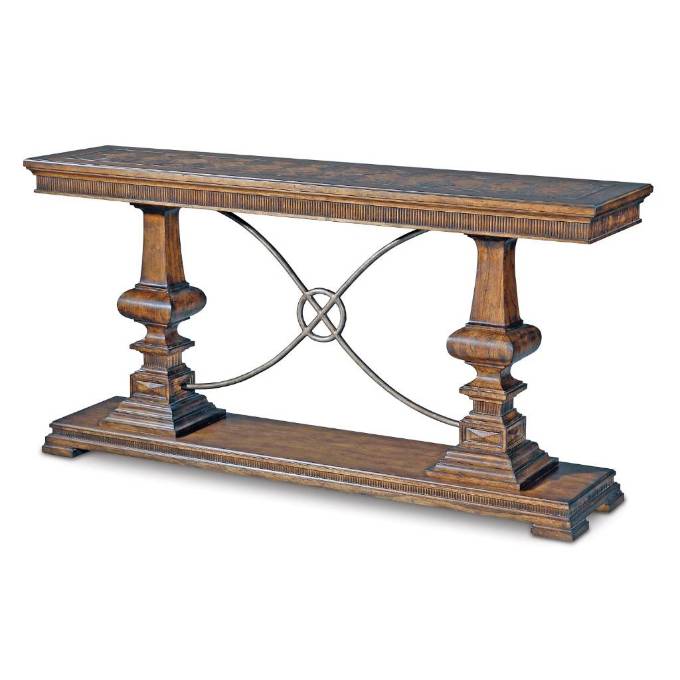Picture of WOODFORD CONSOLE TABLE - NUTMEG