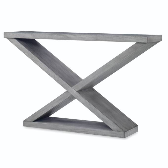 Picture of SALONE DOUBLE-V CONSOLE - ASH GREY
