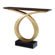 Picture of LOOPHOLE CONSOLE TABLE - GOLD