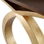 Picture of LOOPHOLE CONSOLE TABLE - GOLD