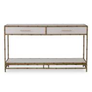 Picture of CHINOISERIE CONSOLE TABLE - LINEN