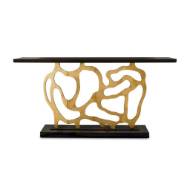 Picture of SCULPTED CONSOLE - GOLD