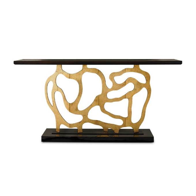Picture of SCULPTED CONSOLE - GOLD