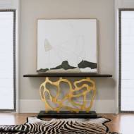 Picture of SCULPTED CONSOLE - GOLD
