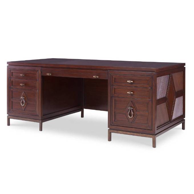 Picture of DIAMOND EXECUTIVE DESK - DARK