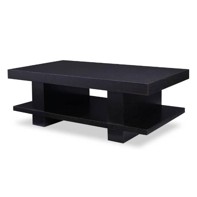 Picture of BRAQUE COCKTAIL TABLE - RUBBED RAVEN
