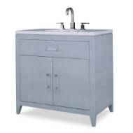 Picture of SHAGREEN SINK CHEST - POLAR BLUE