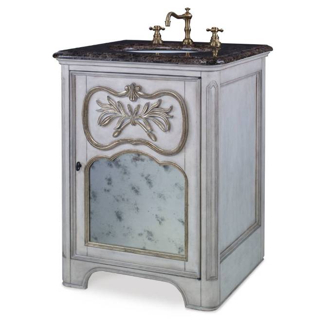 Picture of LAUREL PETITE SINK CHEST - WHITE