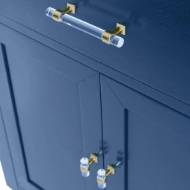 Picture of HUTTON PETITE SINK CHEST - CADET BLUE