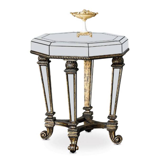 Picture of VORANADO OCTAGONAL ACCENT TABLE