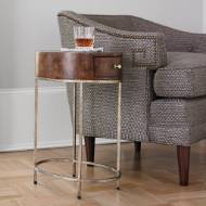 Picture of FRENCH KEY ACCENT TABLE - SILVER