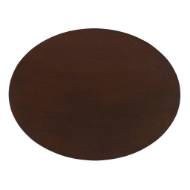 Picture of VISION ACCENT TABLE - WALNUT / GOLD LEAF