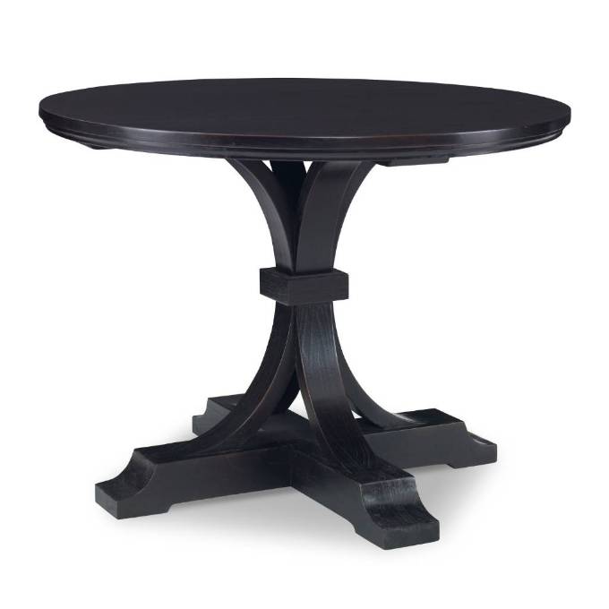 Picture of DEVON BISTRO TABLE - RUBBED RAVEN