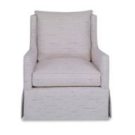 Picture of CALLUM SWIVEL CHAIR - SKIRTED
