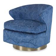 Picture of SCOOP SWIVEL CHAIR - BRASS BASE