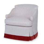 Picture of BARBARA SWIVEL CHAIR - SKIRTED