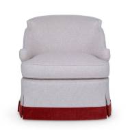 Picture of BARBARA SWIVEL CHAIR - SKIRTED