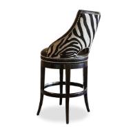 Picture of ZEBRANO SWIVEL BARSTOOL