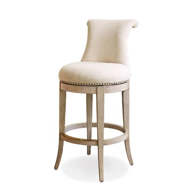 Picture of IONIC BARSTOOL - GREY