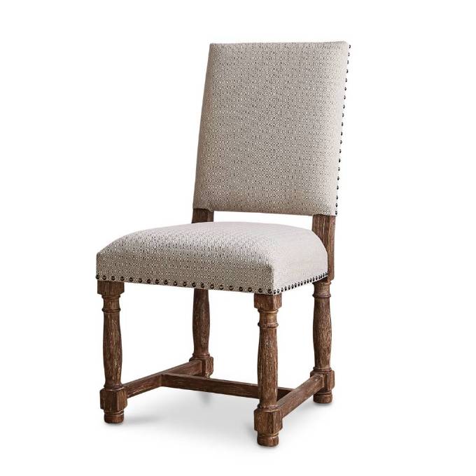 Picture of VORANADO SIDE CHAIR - SWAG FLAX