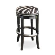 Picture of ZEBRANO SWIVEL COUNTER STOOL - BACKLESS