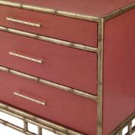 Picture of CHINOISERIE NIGHTSTAND - CORAL